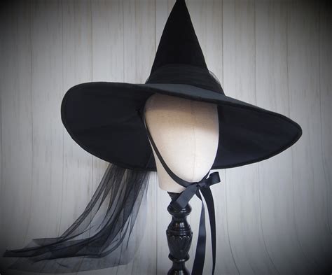 Fluffy witch hat